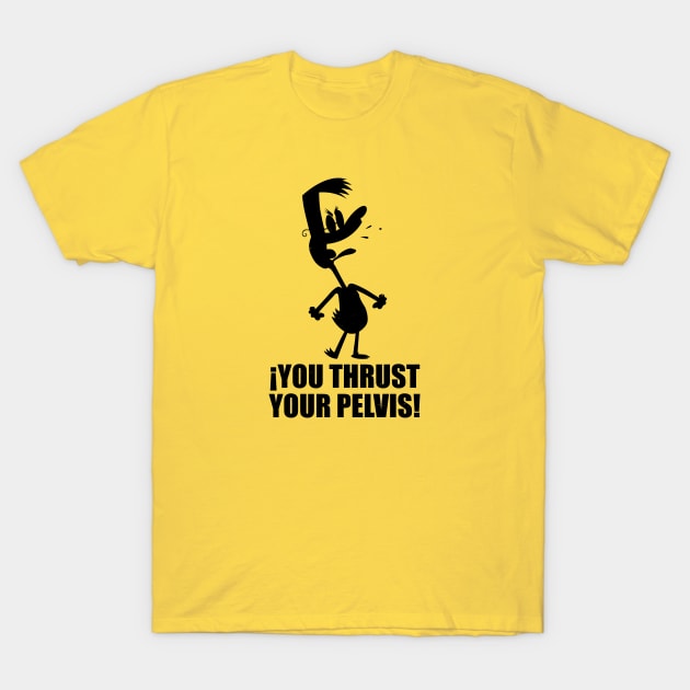 Pelvis Duck T-Shirt by nickbeta